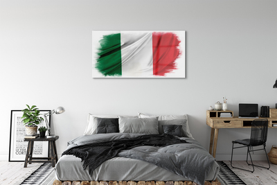 Sklenený obraz flag taliansko