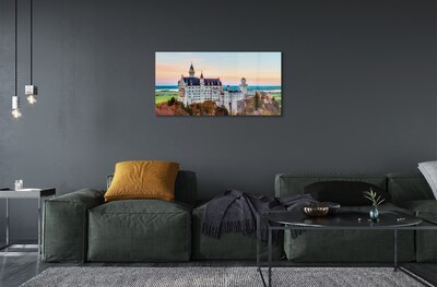 Sklenený obraz Nemecko Castle jeseň Munich