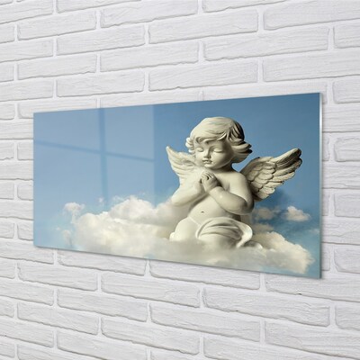 Sklenený obraz Anjel neba mraky