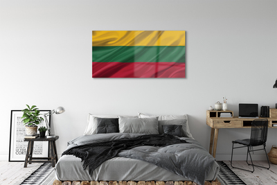 Sklenený obraz vlajka Litvy