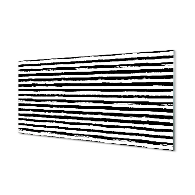Sklenený obraz Nepravidelné pruhy zebra