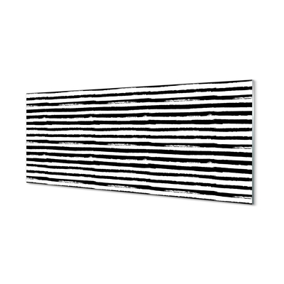 Sklenený obraz Nepravidelné pruhy zebra