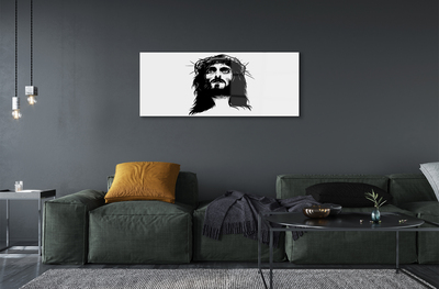 Sklenený obraz ilustrácie Ježiša