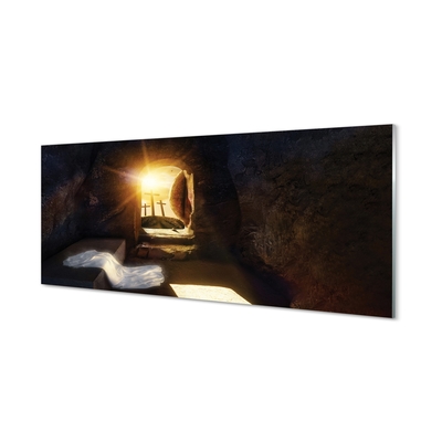 Sklenený obraz Cave krížia slnko