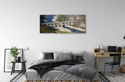 Sklenený obraz rieka Rím Akvadukty
