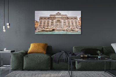Sklenený obraz Rím Fontána bazilika