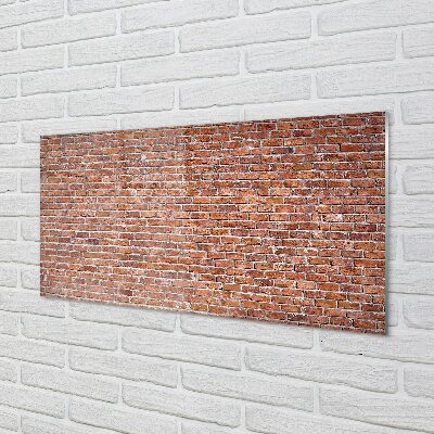 Obraz na skle Tehlové múry wall