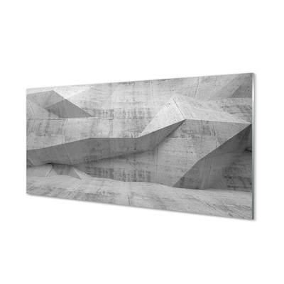 Obraz na skle Kameň abstrakcie betón