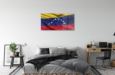 Sklenený obraz vlajka Venezuely
