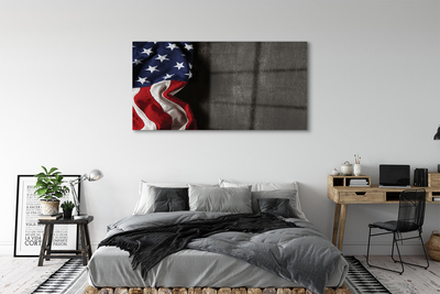 Sklenený obraz Vlajky Spojených štátov
