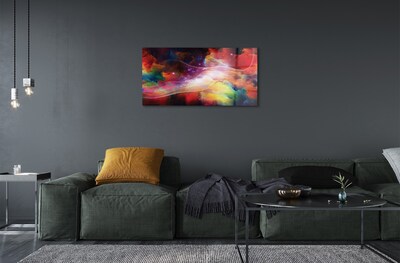 Sklenený obraz Fraktály abstraktné vlna