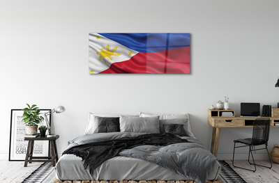 Sklenený obraz vlajka