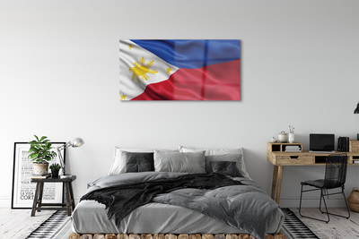 Sklenený obraz vlajka