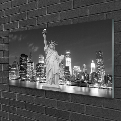 Obraz na skle Socha slobody new york