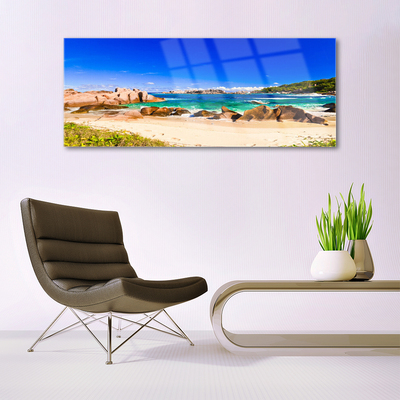 Obraz na skle Pláž more príroda