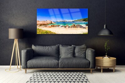 Obraz na skle Pláž more príroda