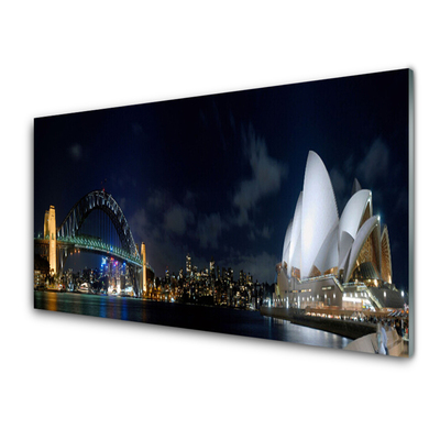 Obraz na skle Sydney most architektúra