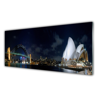 Obraz na skle Sydney most architektúra