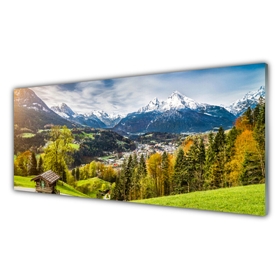 Obraz na skle Alpy príroda