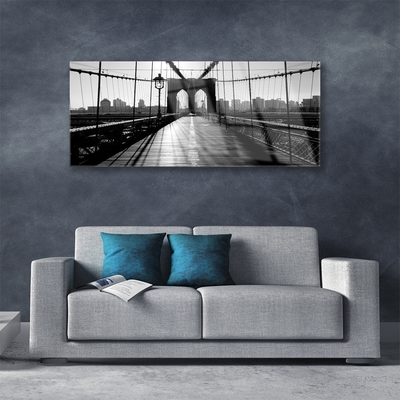 Obraz na skle Most architektúra