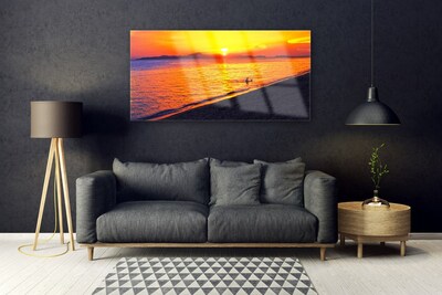Obraz na skle More slnko pláž krajina