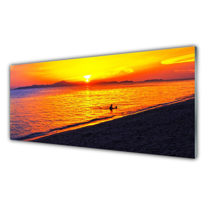 Obraz na skle More slnko pláž krajina