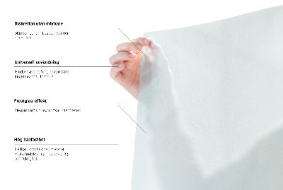 Samolepiaca fólia na sklo mliečna