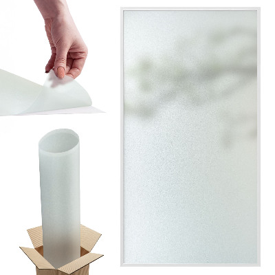 Samolepiaca fólia na sklo mliečna