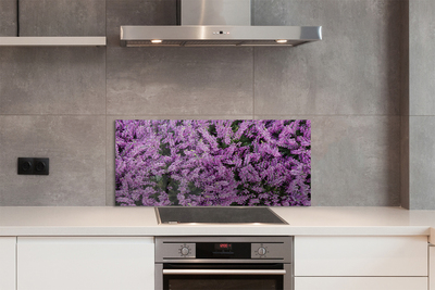 Nástenný panel  fialové kvety