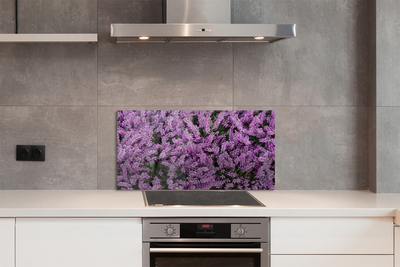 Nástenný panel  fialové kvety