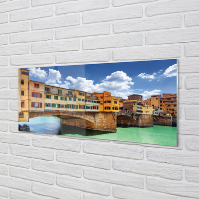 Nástenný panel  Italy River Mosty budovy