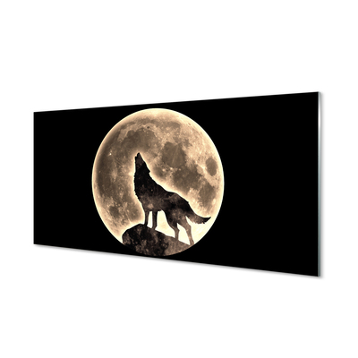 Nástenný panel  wolf moon