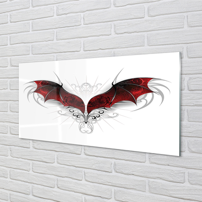 Nástenný panel  drakom krídla