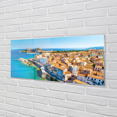 Nástenný panel  Grécko Morské pobreží mesto