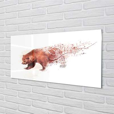 Nástenný panel  medveď