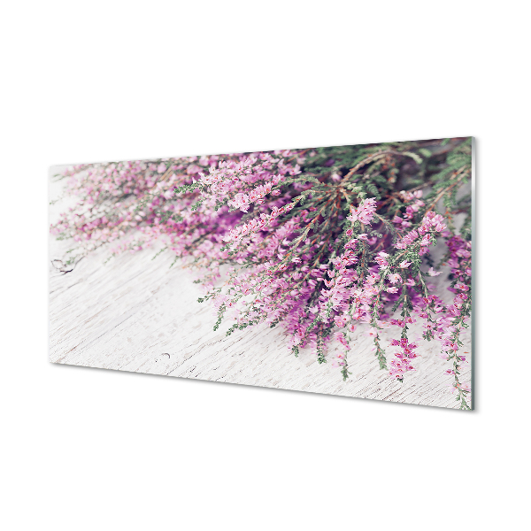 Nástenný panel  kvety dosky
