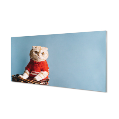 Nástenný panel  sediaci mačka