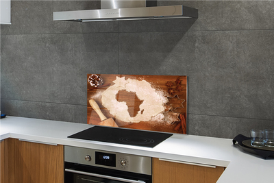 Nástenný panel  Kuchyňa pečivo valec Africa