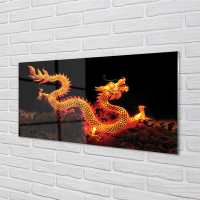 Nástenný panel  Gold dragon
