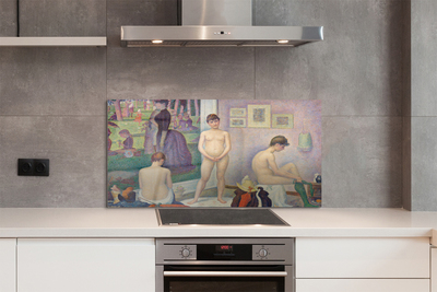 Sklenený obklad do kuchyne Umenie maľované modely