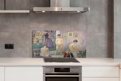 Sklenený obklad do kuchyne Umenie maľované modely