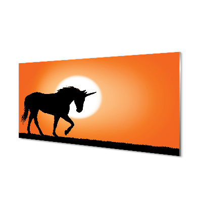 Nástenný panel  Sunset Unicorn