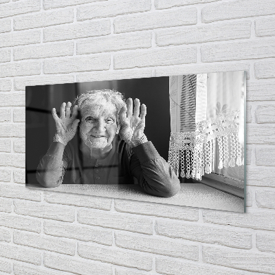 Nástenný panel  staršia žena