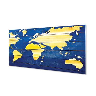 Nástenný panel  Máp na modré dosky