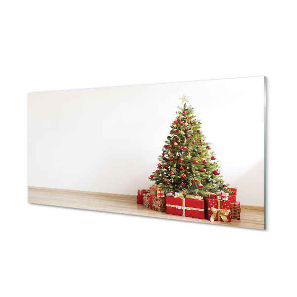 Nástenný panel  Ozdoby na vianočný stromček darčeky