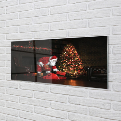Nástenný panel  Ozdoby na vianočný stromček darčeky Claus