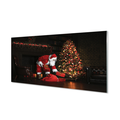 Nástenný panel  Ozdoby na vianočný stromček darčeky Claus