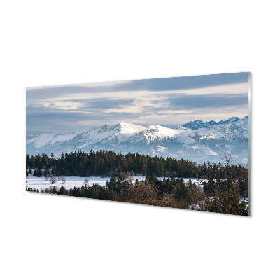 Nástenný panel  horské zimné