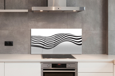 Nástenný panel  Zebra pruhy vlna