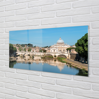 Nástenný panel  Rome River mosty